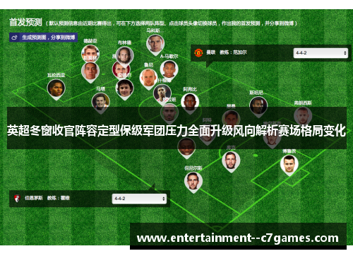 英超冬窗收官阵容定型保级军团压力全面升级风向解析赛场格局变化