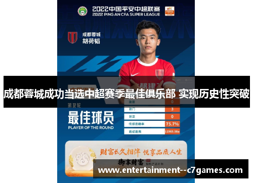 成都蓉城成功当选中超赛季最佳俱乐部 实现历史性突破 成都蓉城成功当选中超赛季最佳俱乐部 实现历史性突破